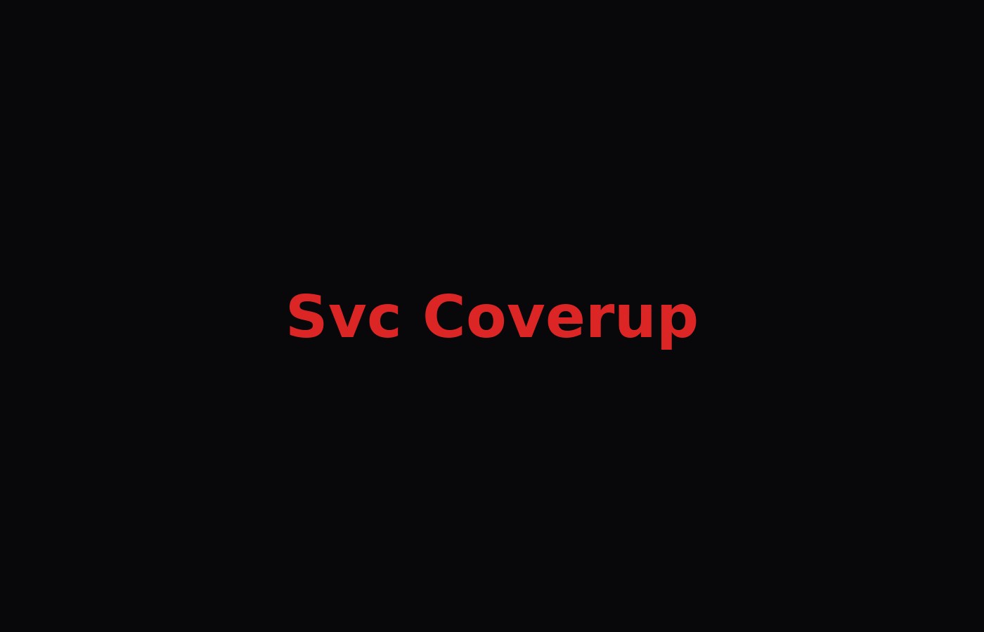 Cover-up